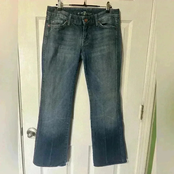 7 For All Mankind Denim - 7 for all Mankind Bootcut Jean A-pocket style size 28. Denim.